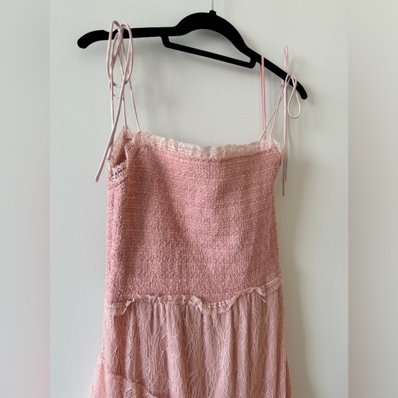 Alice & Olivia Jocelyn Ruffle Maxi Dress - Picture 6 of 6